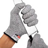 Class 5 Cut-Resistant ESD Glove Coating with White PU on Palm-US Standard