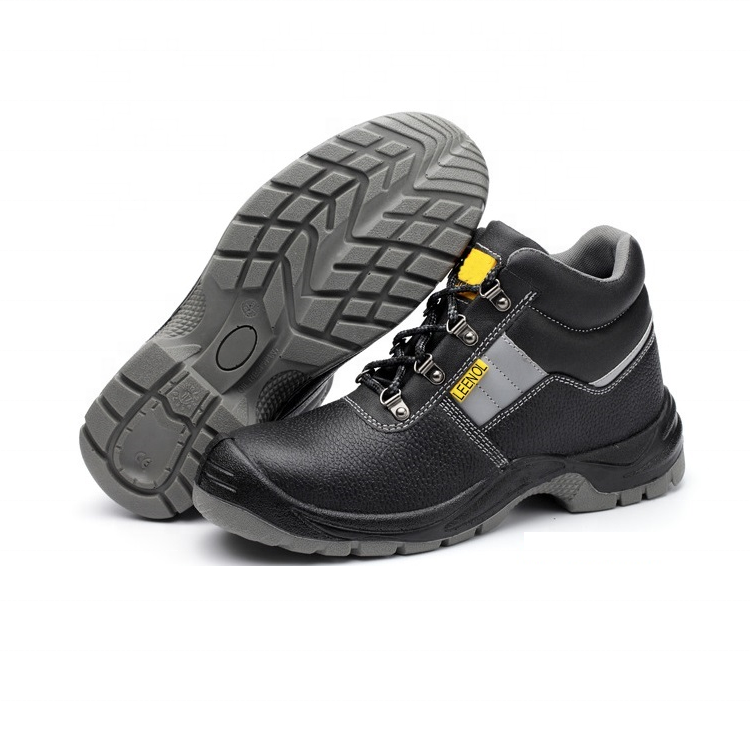 Leenol Industrial Safety Sport Shoes Boots Steel Toe for Men