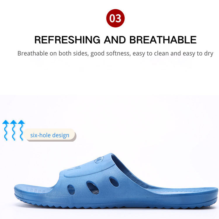 LN-1577101B Clean Room Anti-static Slippers CleanRoom PVC Non-slip Slippers
