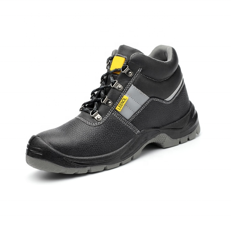 Leenol Industrial Safety Sport Shoes Boots Steel Toe for Men