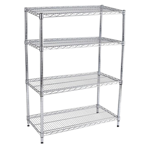 Heavy Duty Wire Shelf Trolley On Wheels Storage Wire Shelf Trolleys With Wheels