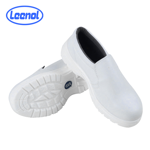 White Cleanroom Safety Shoes 
