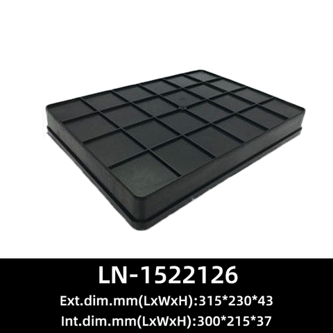 LN-1522126 Antistatic Component Storage ESD Plastic Tray