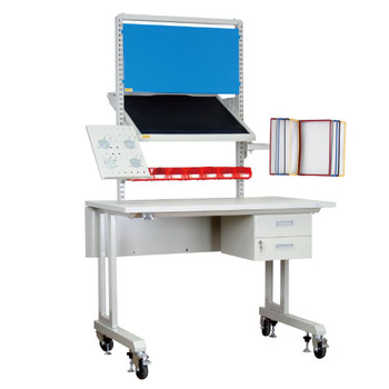ESD with lamp workshop workbench anti-static electronic repair laboratory workbench