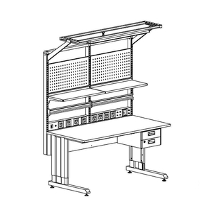 Production Line Electronic ESD Workbenches