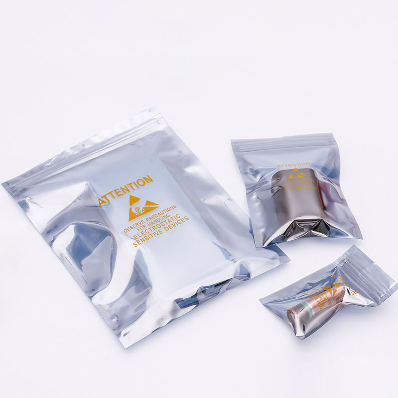 ESD Clean Room Anti-static Aluminum Foil Bag/Moisture-proof Self-Locking Anti-static Shielding Bag