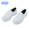 White Safety Shoes with SS Toe and SS Sole for Cleanroom