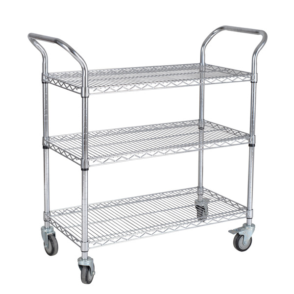 ESD WIRE SHELF TROLLEY