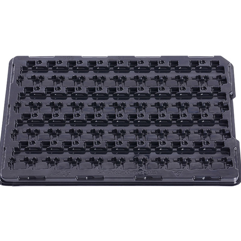 PCB storage box black blister tray ESD anti-static blister tray