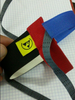 1M Ohms Blue ESD Heel Strap with ESD Logo