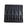 Custom Made Black Plastic ESD Blister Packaging Tray