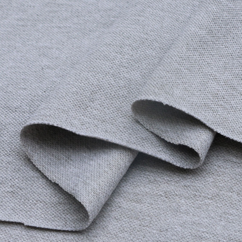 LN-11004 Anti-static Fabric High Elasticity Gray Washable Pique Fabric