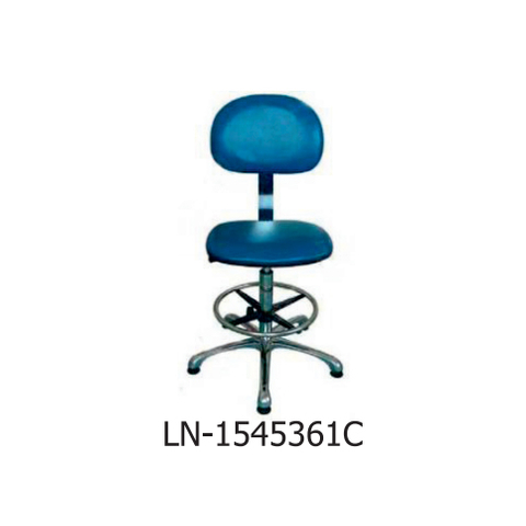 Laboratory Antistatic ESD Leather Chair with Wheels