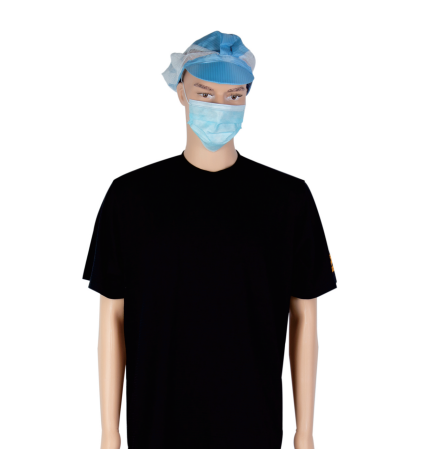LN-1560107 ESD Short Sleeve T-Shirt Washable Anti-static T-shirt for Clean Room