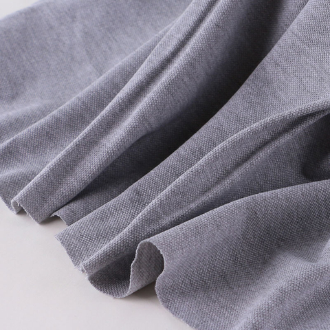 LN-11004 Anti-static Fabric High Elasticity Gray Washable Pique Fabric