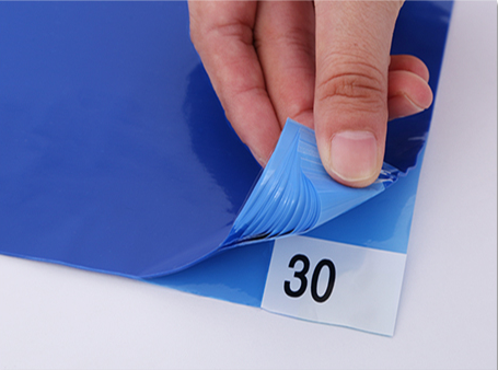 LN-1550095B_3645B-30 Cleanroom Blue Pe Disposable Sticky Floor Mat Door Entrance Adhesive Floor Mat Sticky Mat