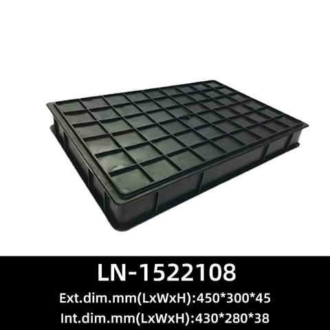 LN-1522108A Wholesales Plastic Conductive Tray ESD Conductive Trays