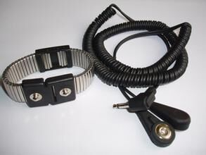 Double Loop Anti Static ESD Wrist Strap For Clean Room