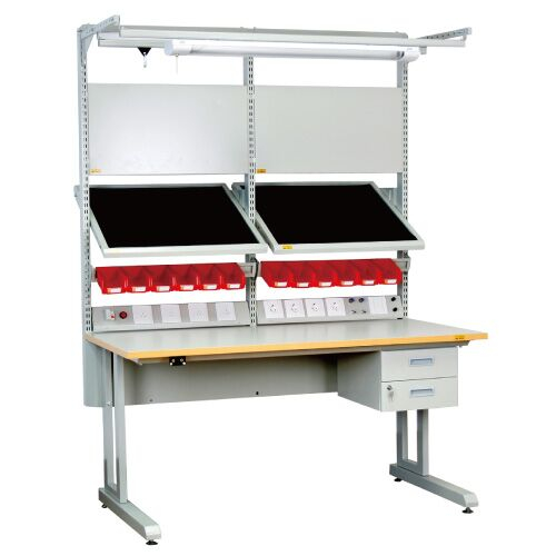 Electrical Workbench Adjustable Workstation Meal Work Bench