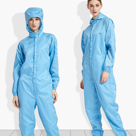 Washable Antistatic Clothes ESD Schutz Kittel for Cleanroom