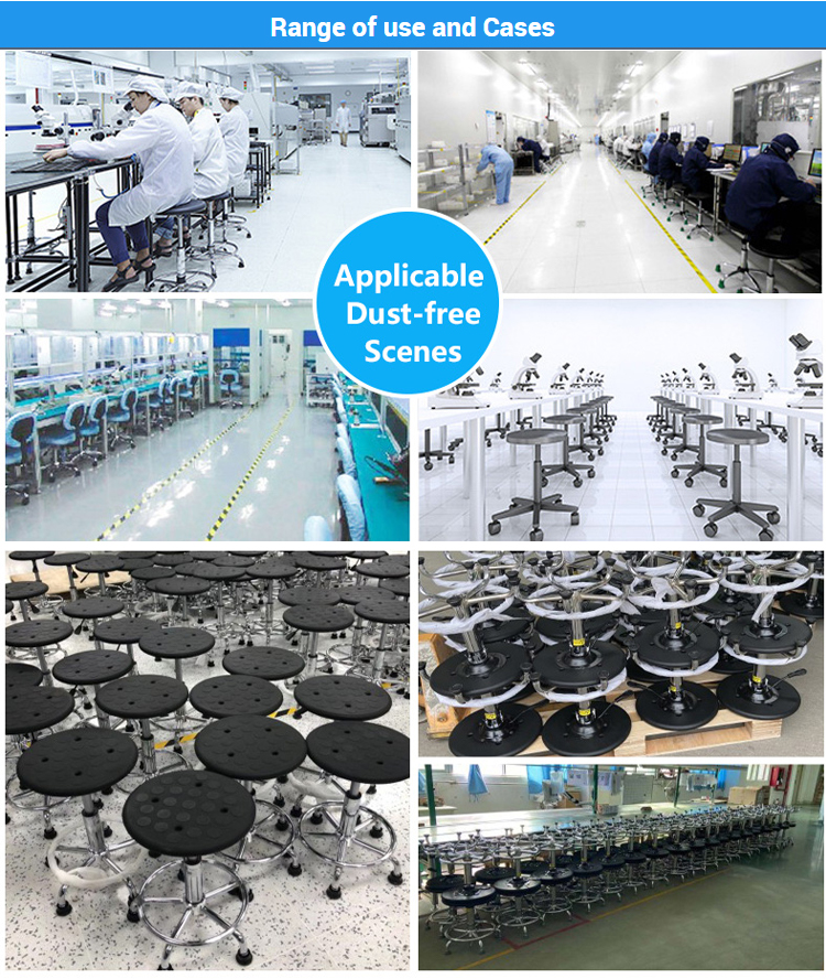 Anti-Static PU Foam Stool Features