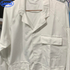 White 5mm Grid Moisture‑Wicking Short ESD Jacket