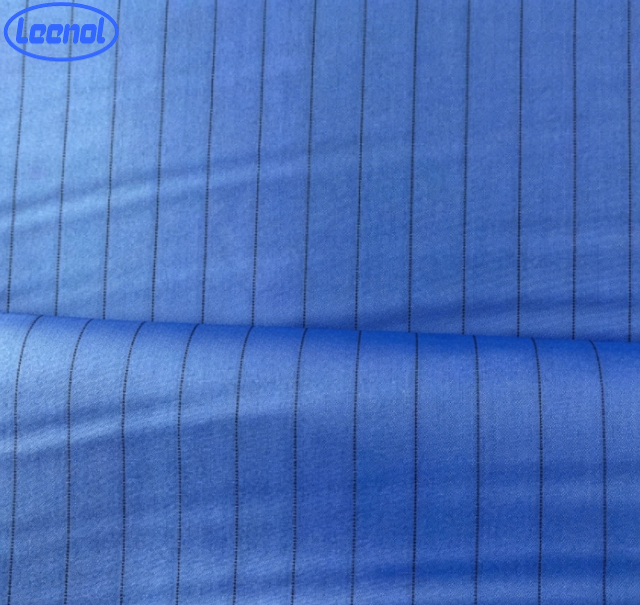 ESD Antistatic Pique Conductive Static Control Textile Fabric 